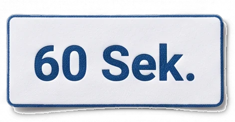 bis 60 Sekunden
