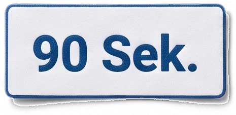 bis 90 Sekunden